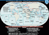 Neptune, Global Maritime Search and Rescue Areas map, at www.neptune-scuba.info/sarmap-en.html